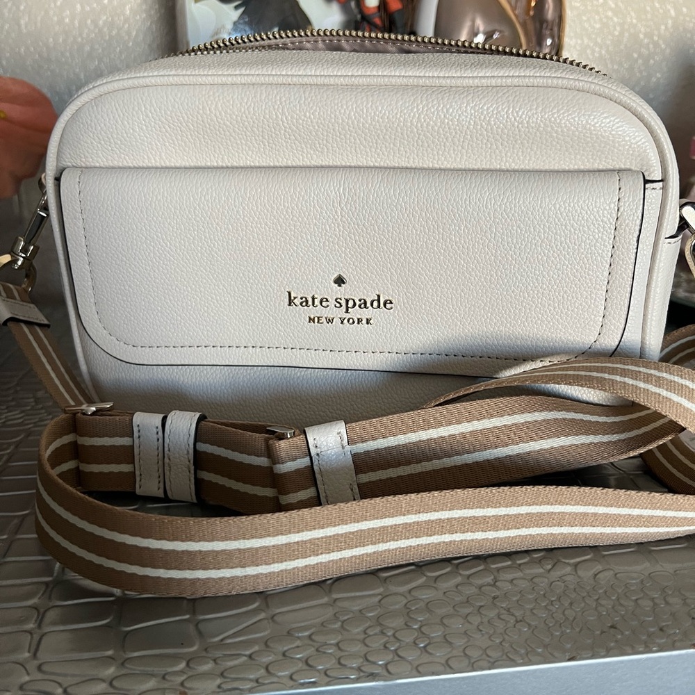 Kate spade rosie camera flap crossbody purse